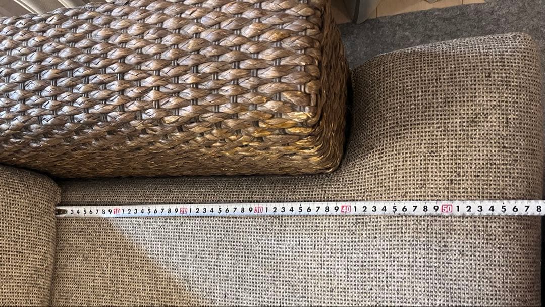 a.flat⭐︎シン・ソファシリーズ　2.5人掛けソファ(ヒヤシンス)