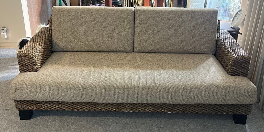 a.flat⭐︎シン・ソファシリーズ　2.5人掛けソファ(ヒヤシンス)