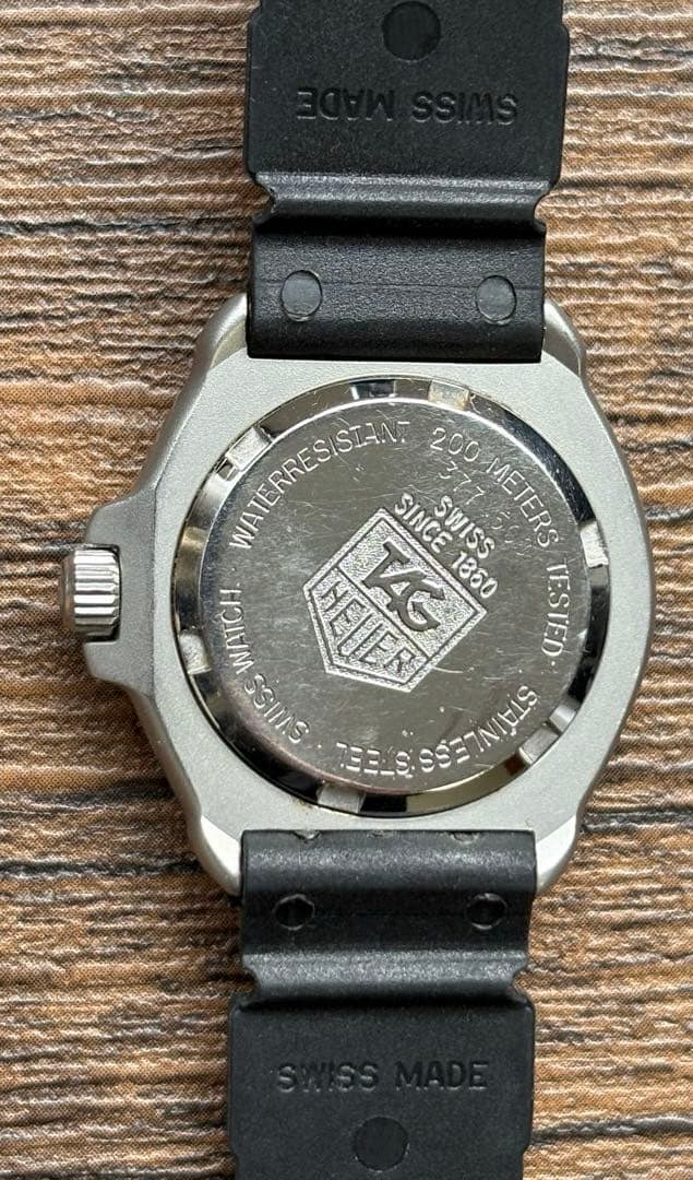 美品 TAG HEUER 377.508 タグホイヤー ピンクプロフェッショナル