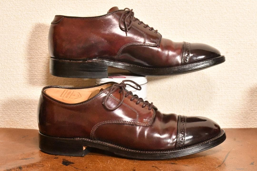 靴 ALDEN #56201 cordovan 6A/C 24cm