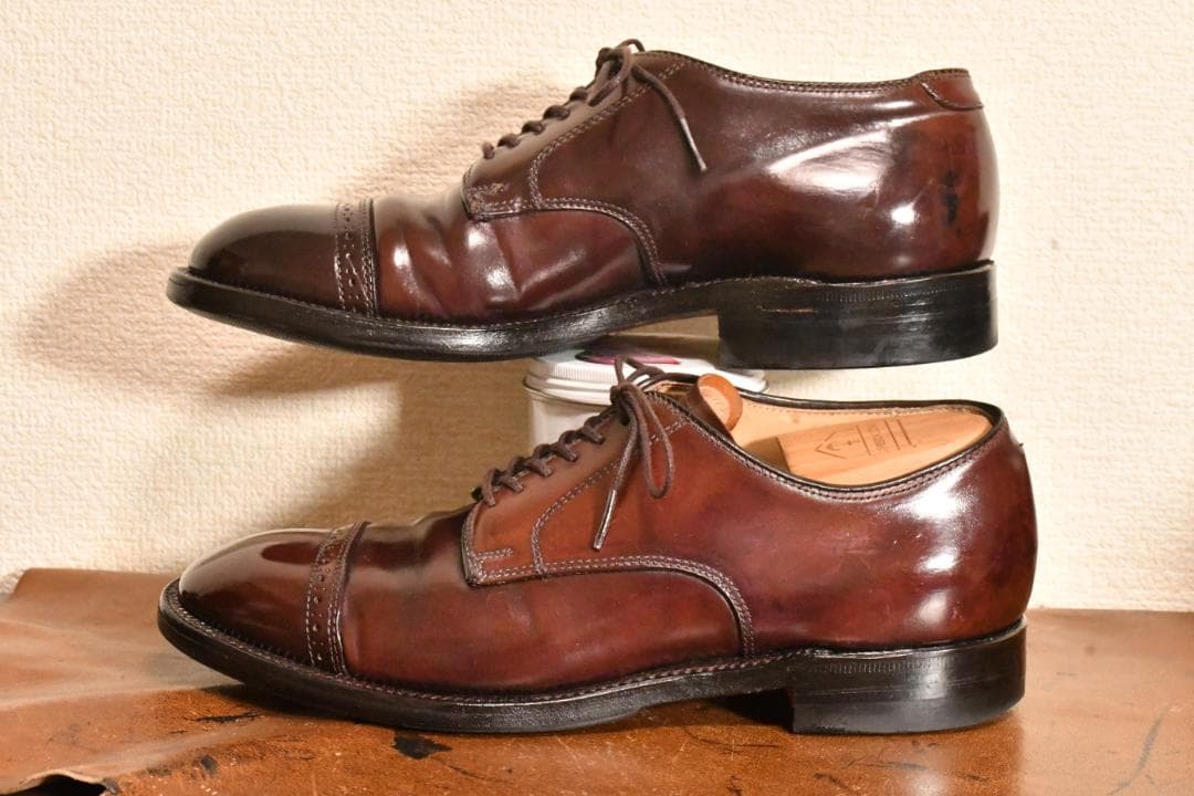 靴 ALDEN #56201 cordovan 6A/C 24cm