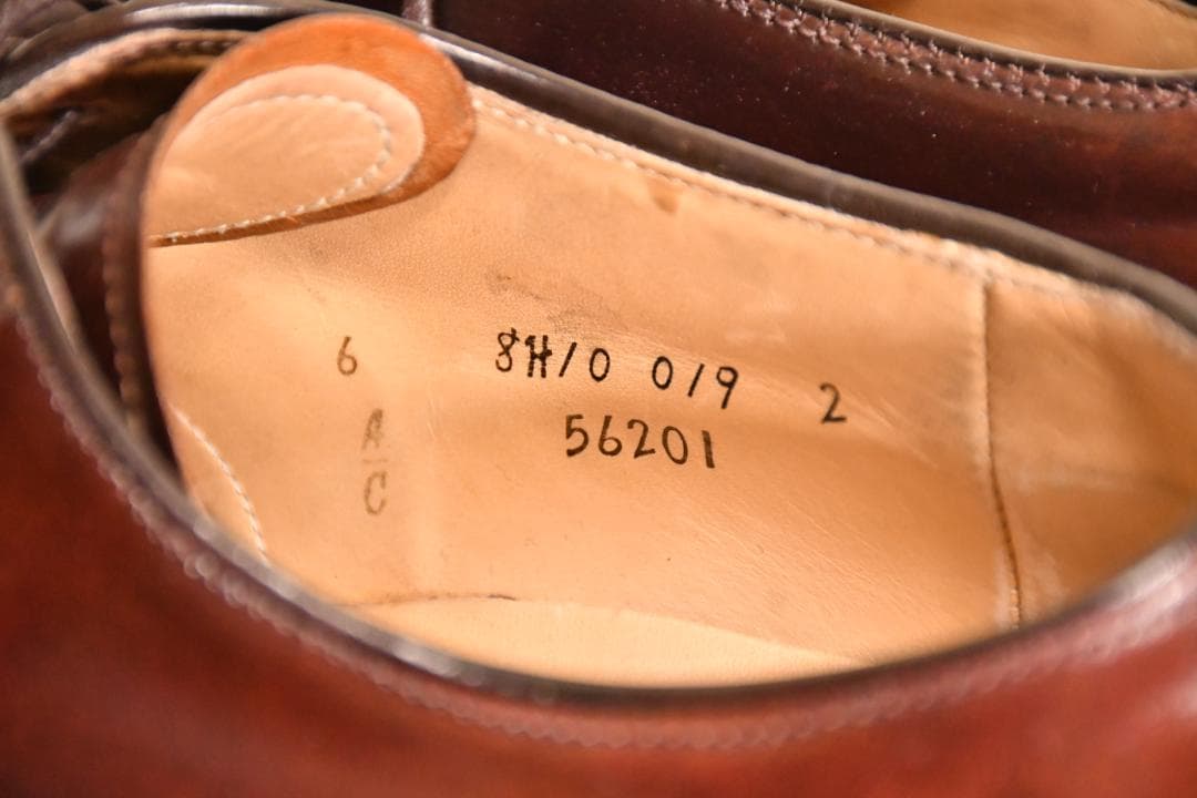 靴 ALDEN #56201 cordovan 6A/C 24cm