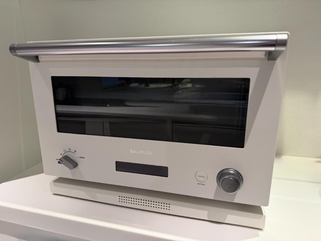 【美品】BALMUDAオーブンレンジ　K04A シリーズ　ホワイト