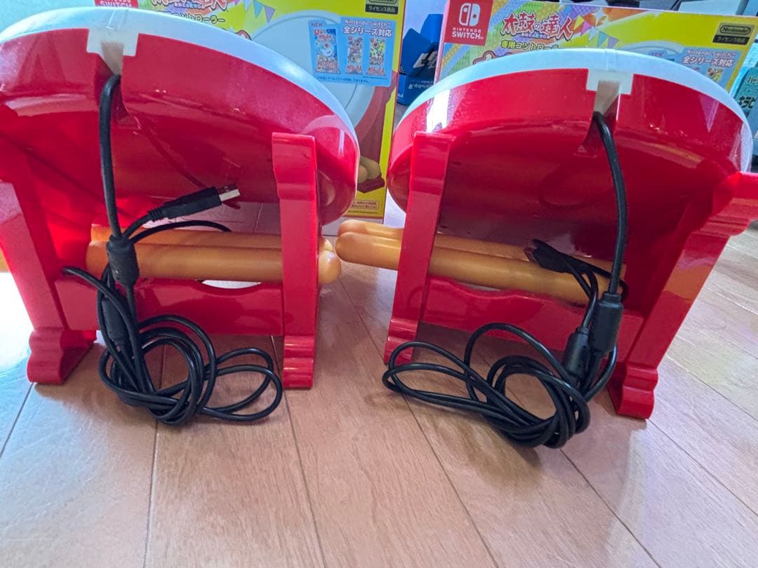 【動作確認済み】switch 太鼓とバチ 2個セット