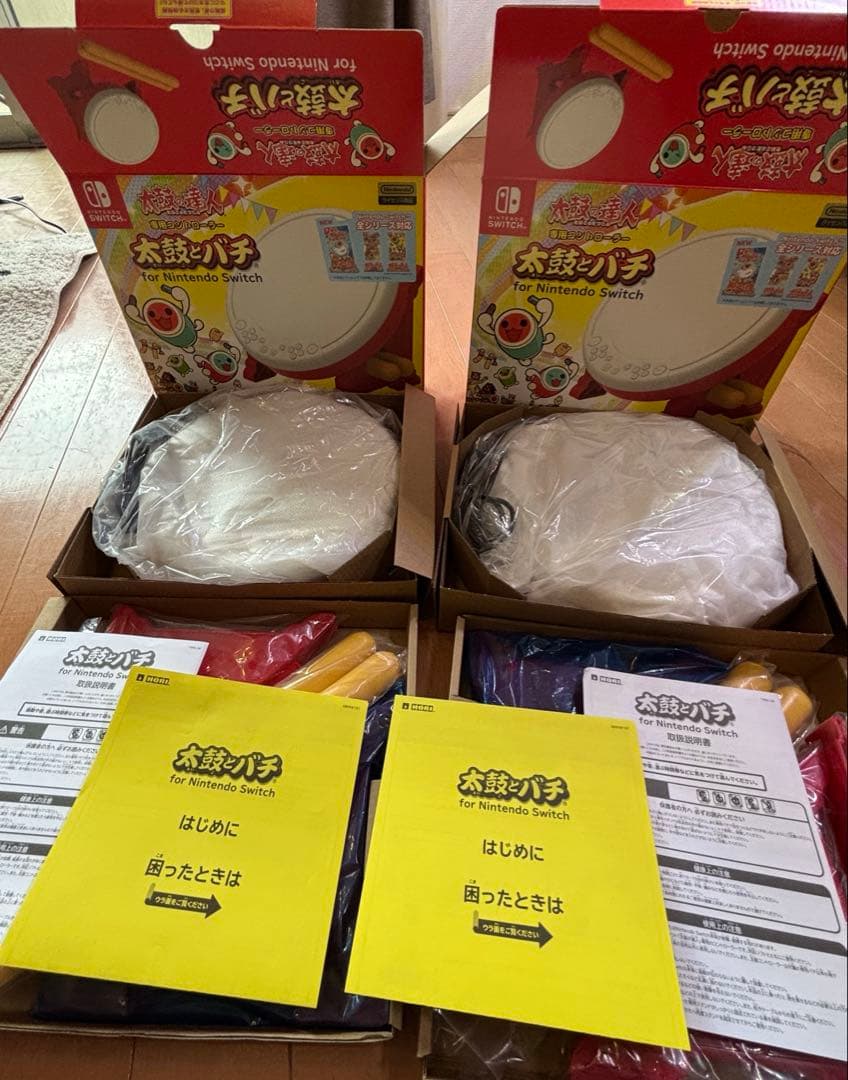 【動作確認済み】switch 太鼓とバチ 2個セット