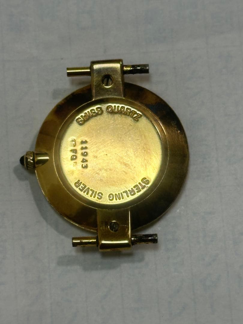 dunhill Sterling’silver クォーツ アナログ 腕時計