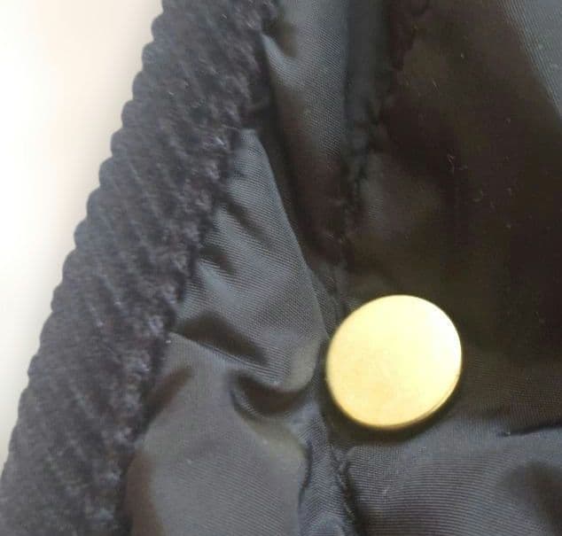 未使用☆23区 大きいサイズ【撥水加工】中綿 パディング ジレ ブラック 46