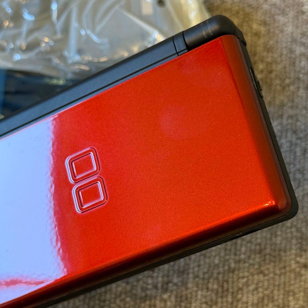 【未使用】ニンテンドーDS LITE クリムゾン・レッド 箱付き ①