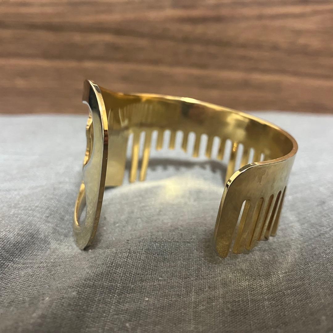 MM6 マルタンマルジェラ　コーム　バングル　ゴールド　マルジェラ