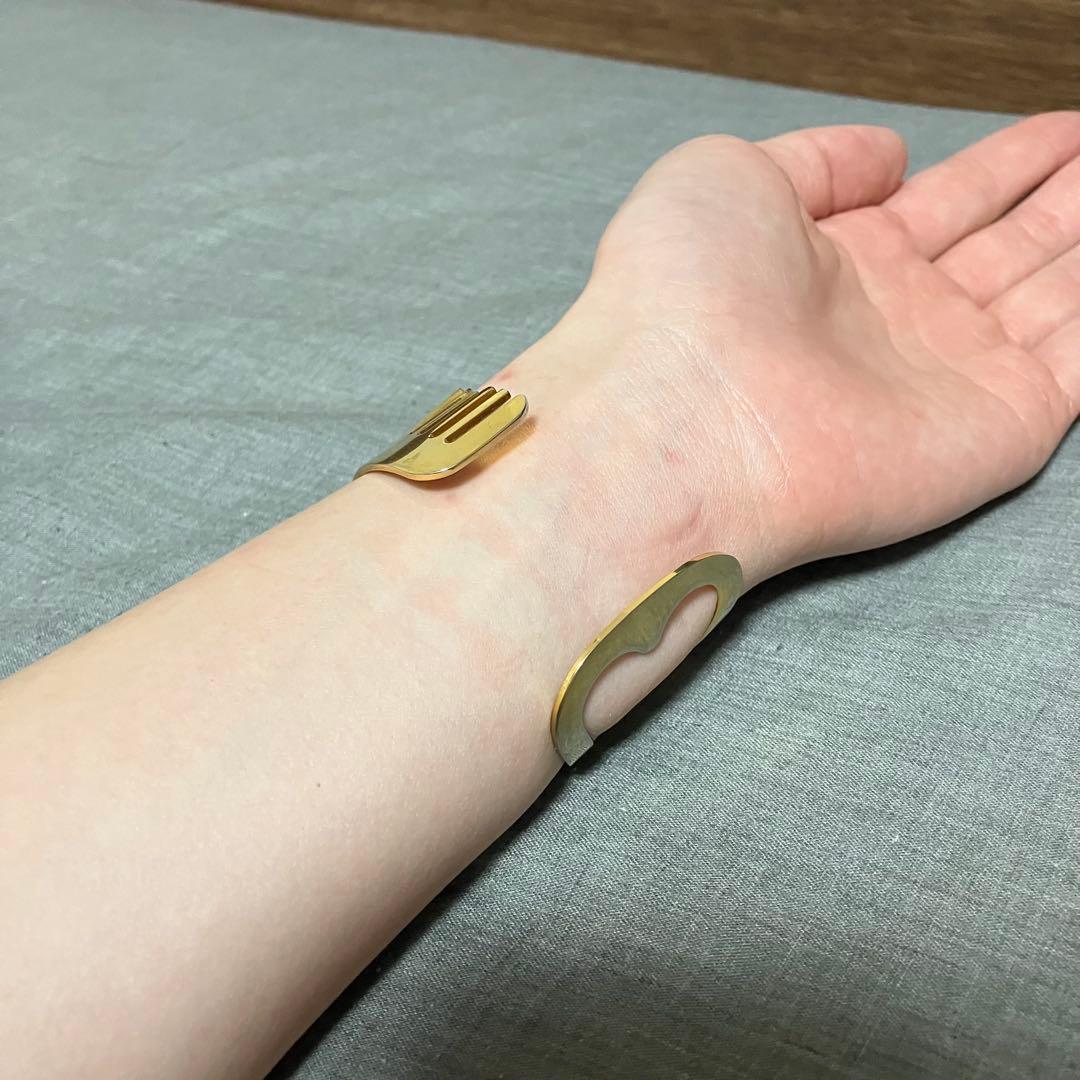 MM6 マルタンマルジェラ　コーム　バングル　ゴールド　マルジェラ