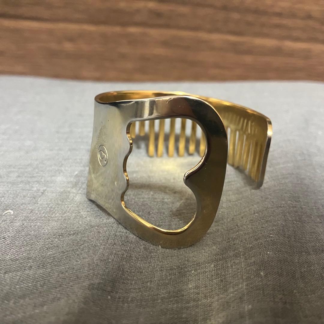 MM6 マルタンマルジェラ　コーム　バングル　ゴールド　マルジェラ