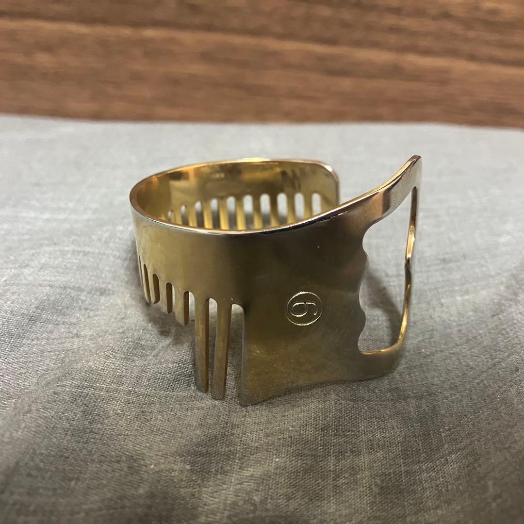 MM6 マルタンマルジェラ　コーム　バングル　ゴールド　マルジェラ