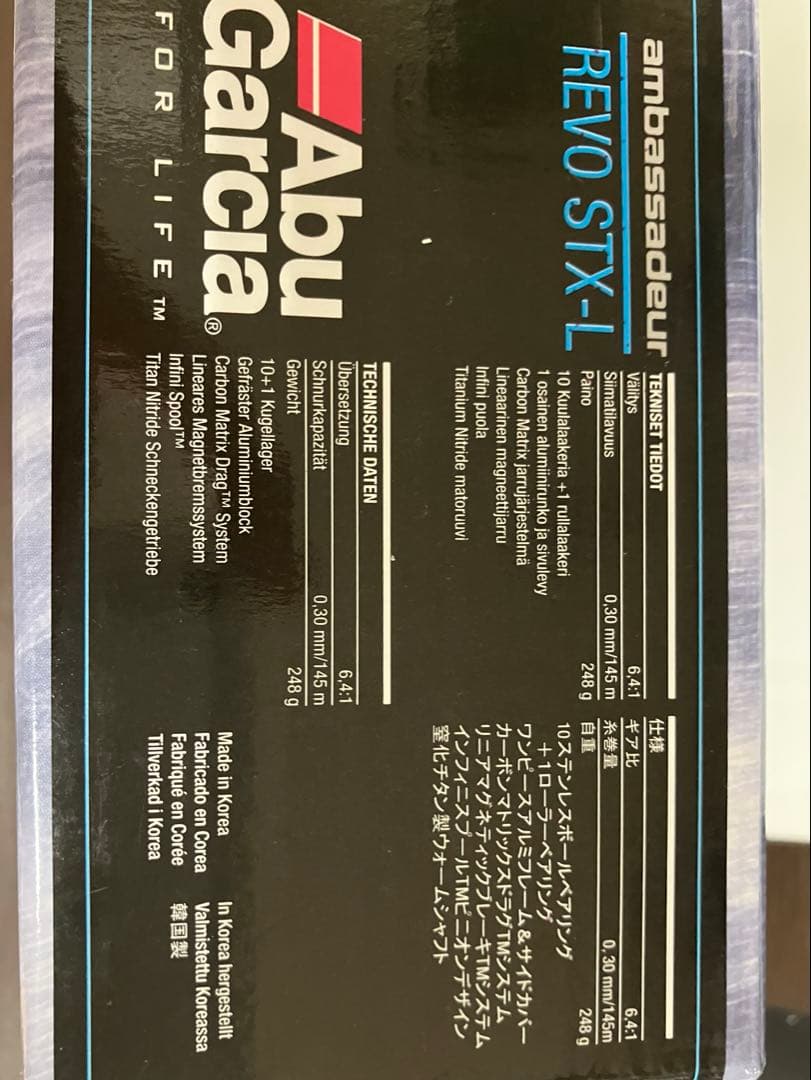 Abu Garcia Ambassadeur Revo STX-L（左ハンドル）