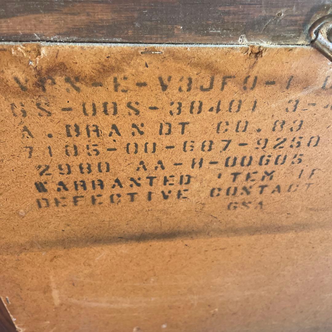 お値下げ‼︎ アメリカ製・ヴィンテージ・オークミラー・ 大型　1980年代