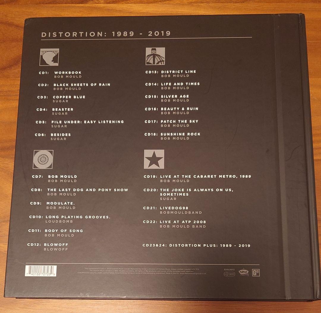 洋楽 BOB MOULD DISTORTION: 1989 - 2019 CD Box