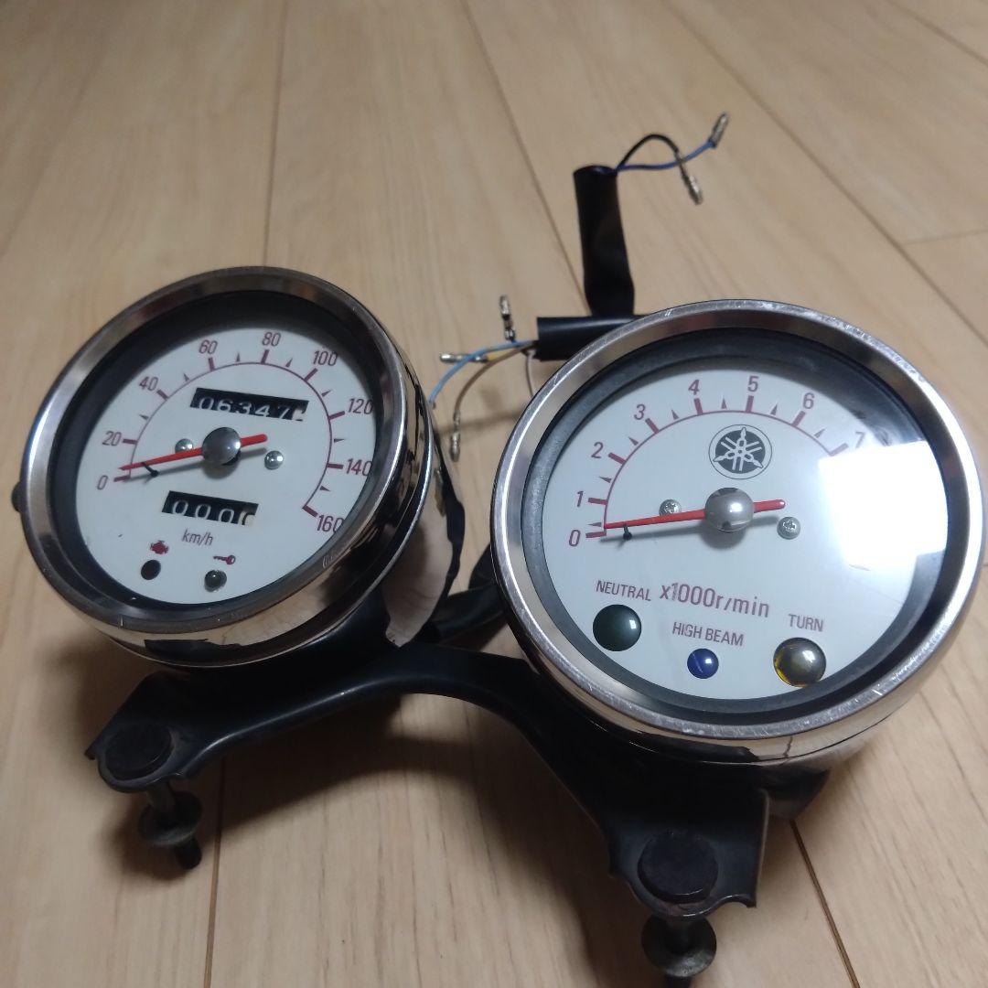 YAMAHA SR400 純正メーター 3型 2007年式 美品