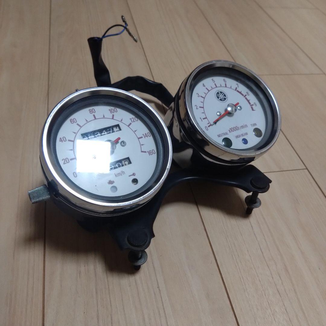 YAMAHA SR400 純正メーター 3型 2007年式 美品