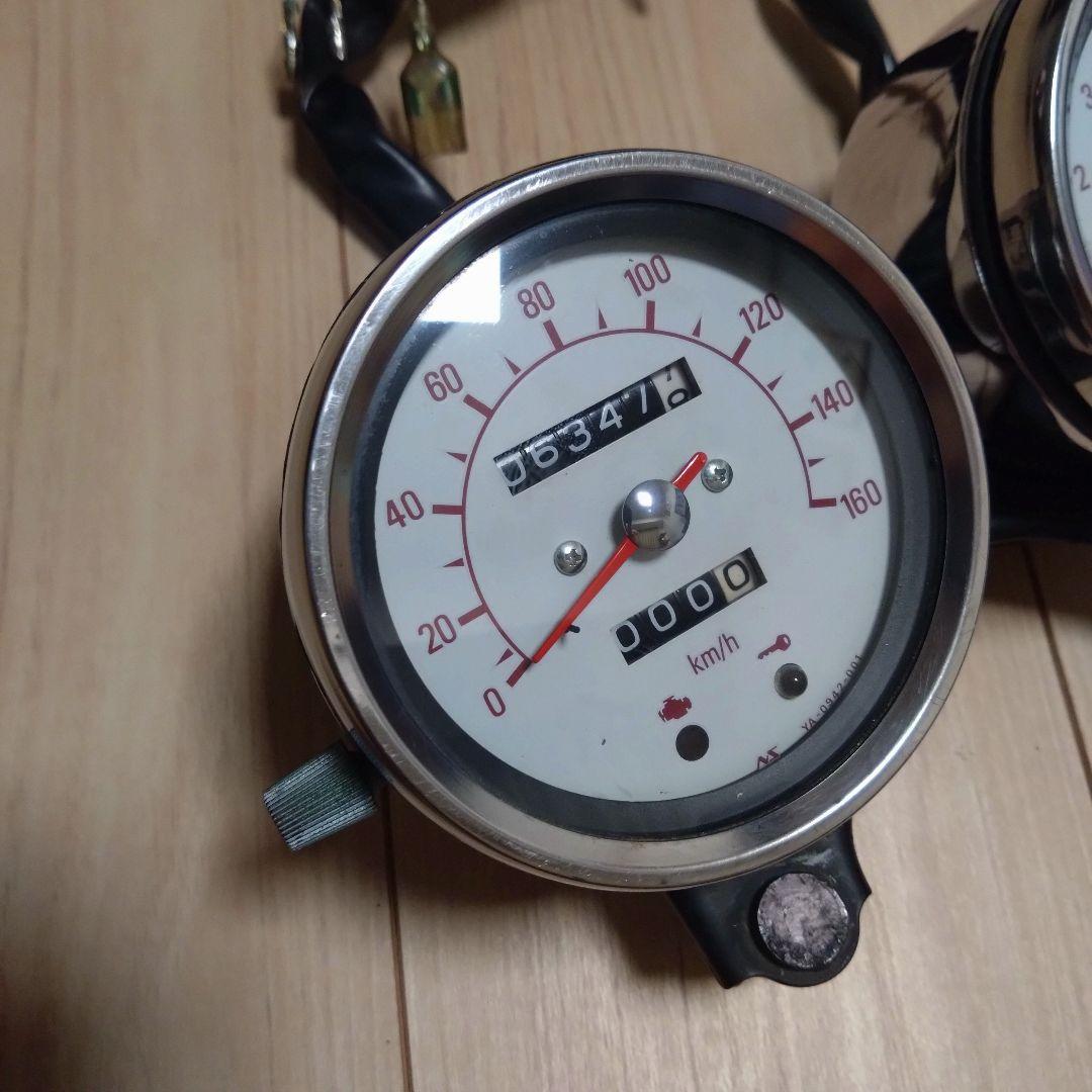 YAMAHA SR400 純正メーター 3型 2007年式 美品