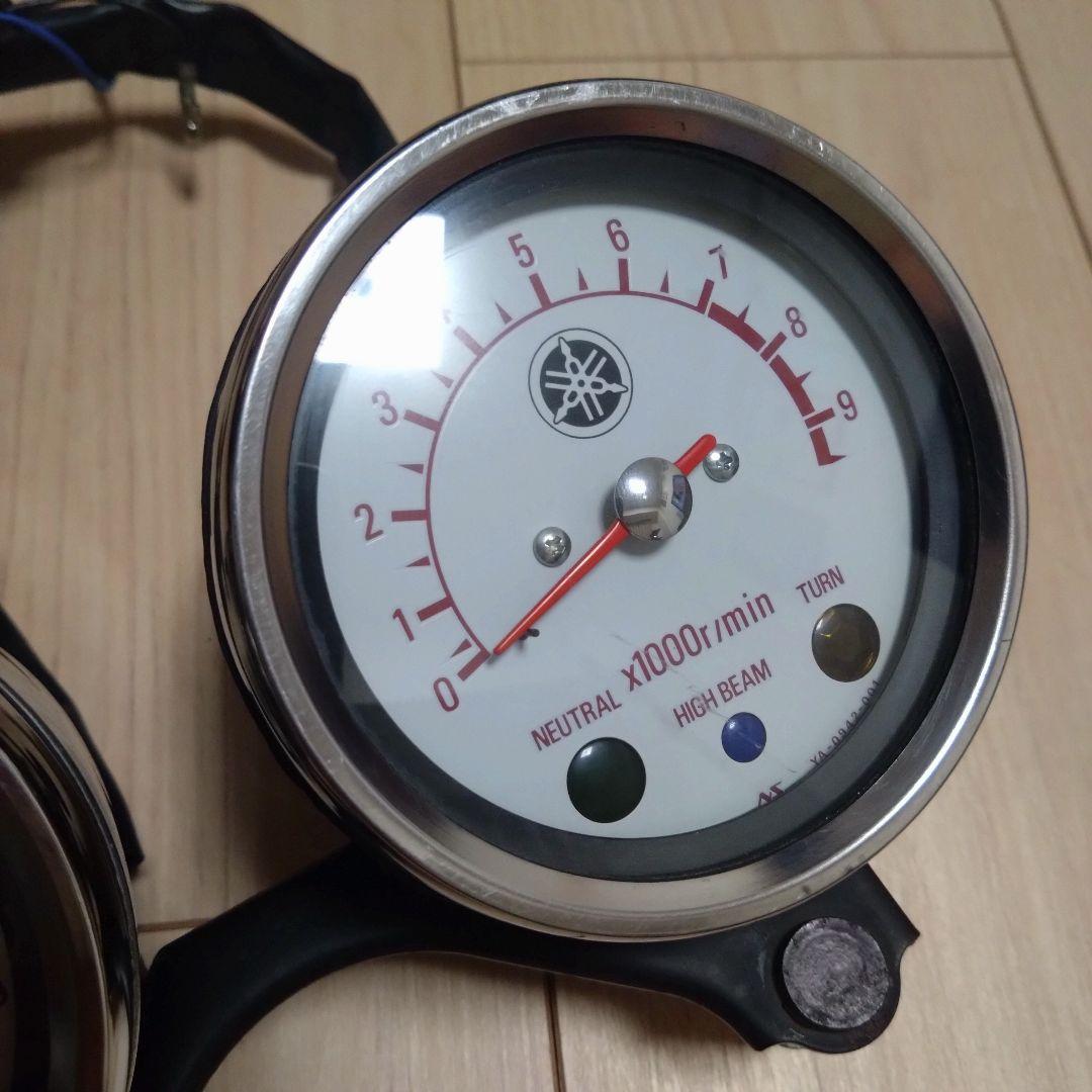 YAMAHA SR400 純正メーター 3型 2007年式 美品