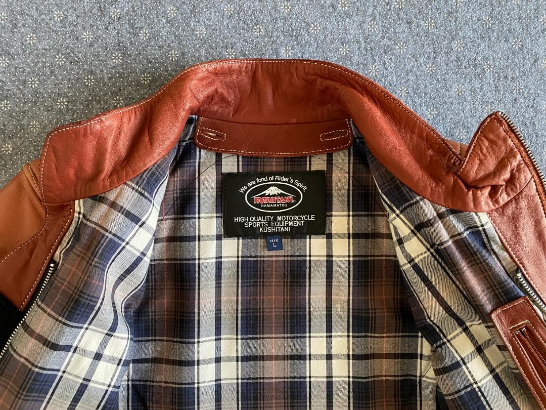 クシタニ K-0692 マイスタージャケット メンズL ブラウン