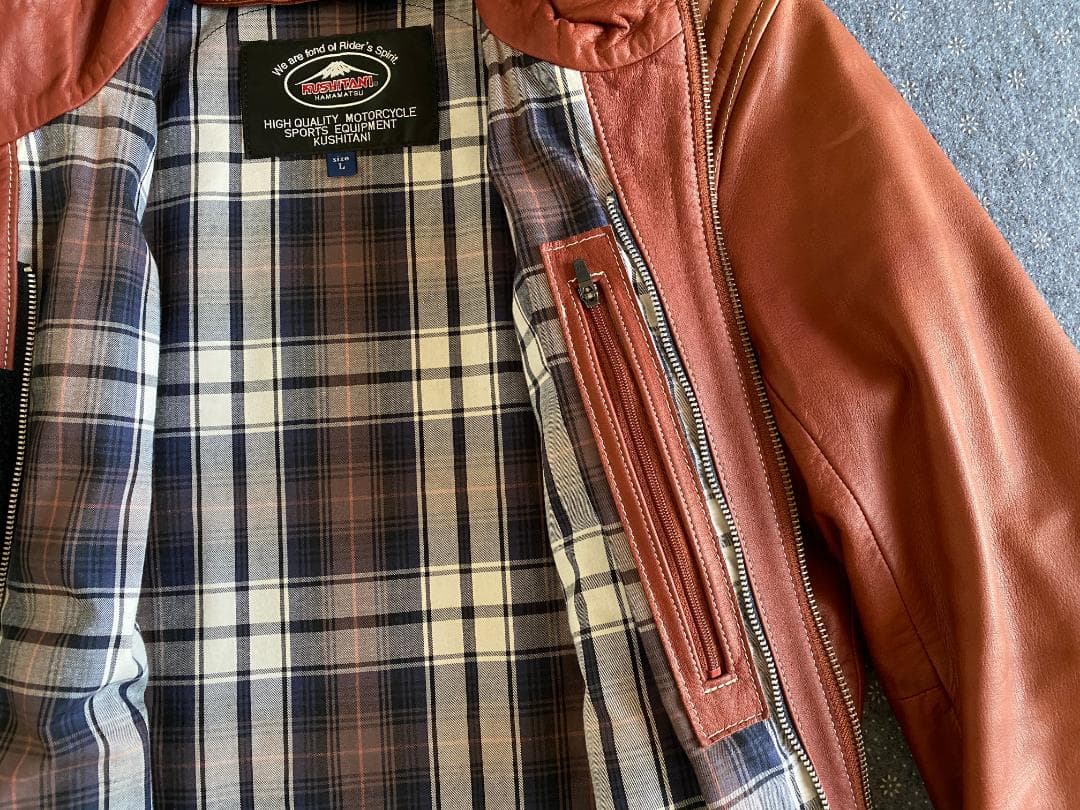 クシタニ K-0692 マイスタージャケット メンズL ブラウン