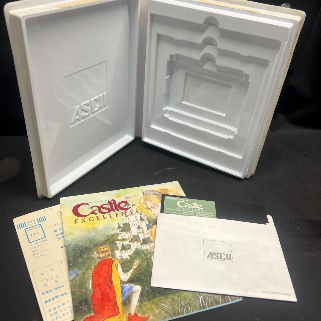 〇Gb右1276 昭和レトロ キャッスルエクセレント PC-8801