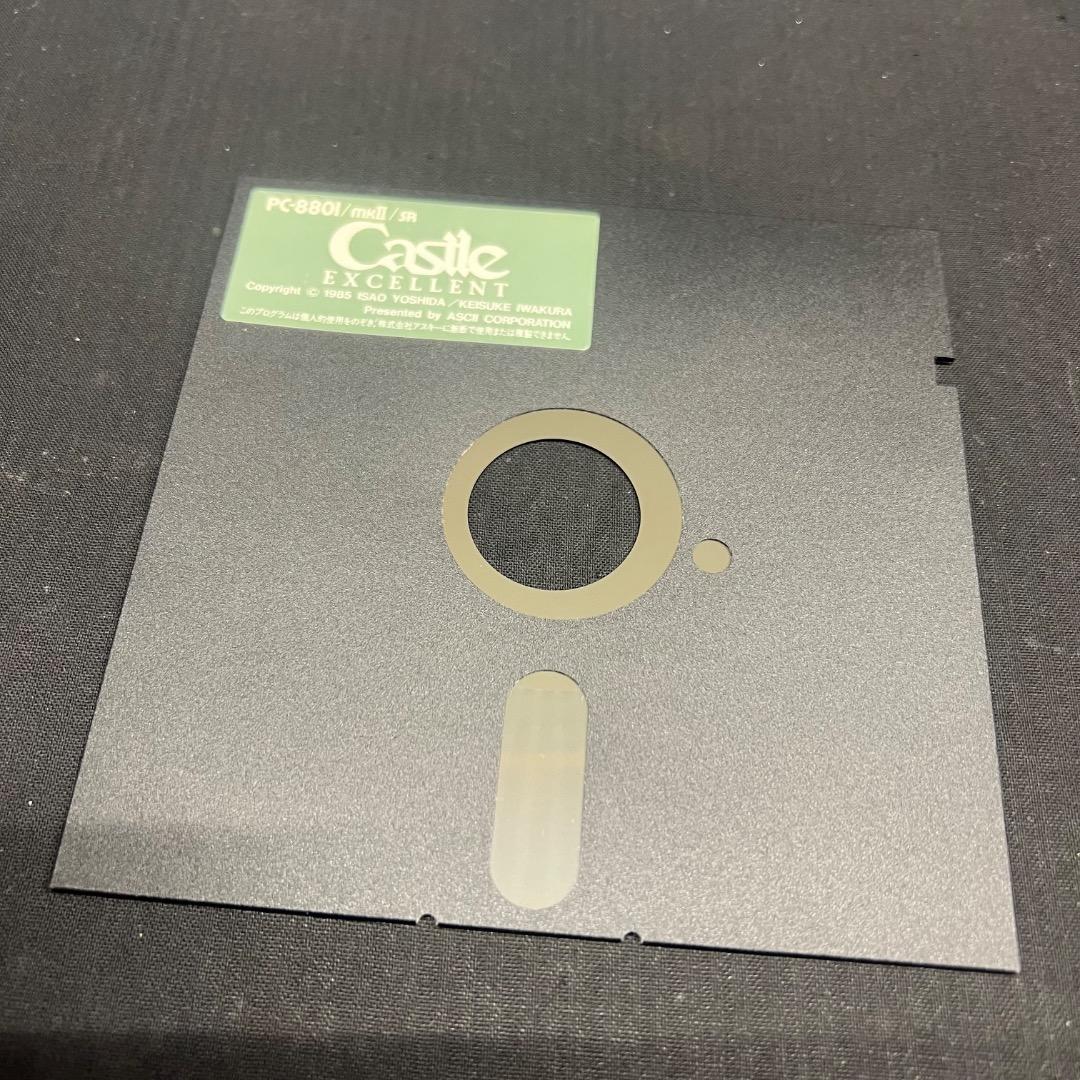 〇Gb右1276 昭和レトロ キャッスルエクセレント PC-8801