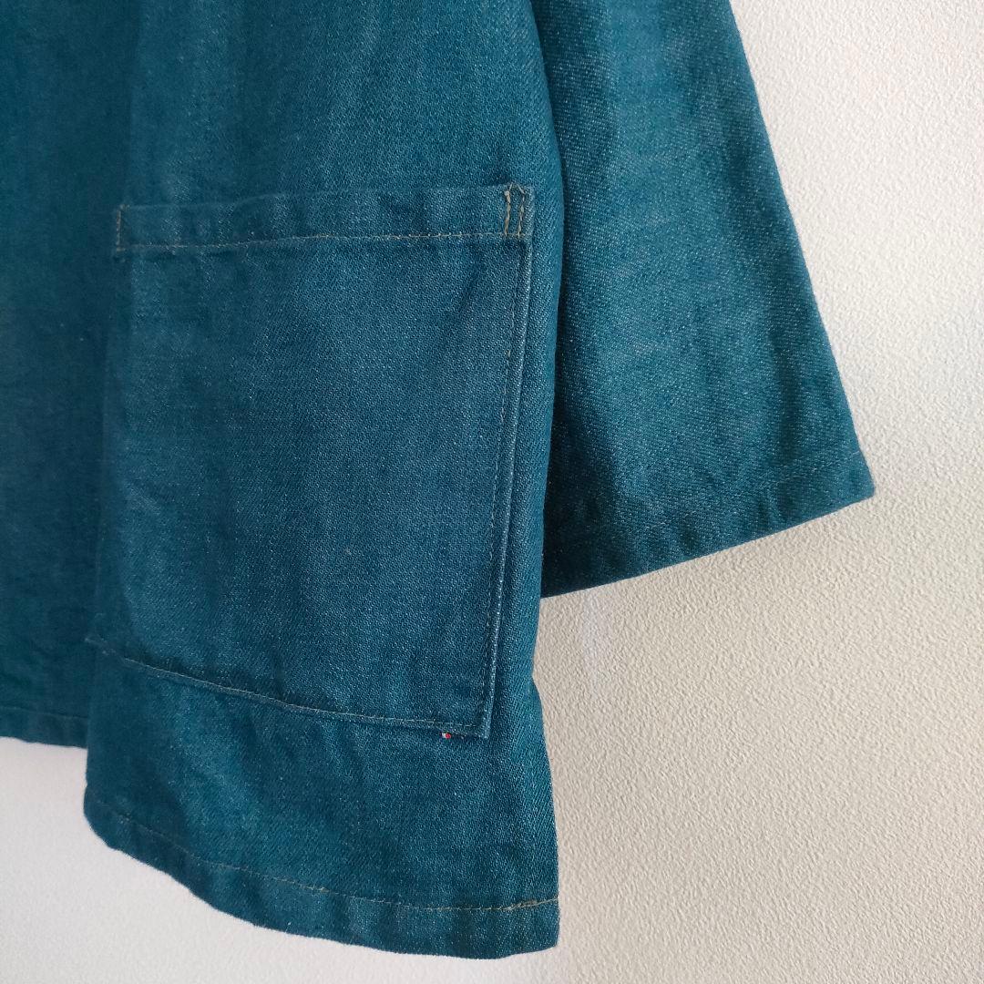 ジャケット・アウター BROWN TABBY WORKS denim fisherman smock
