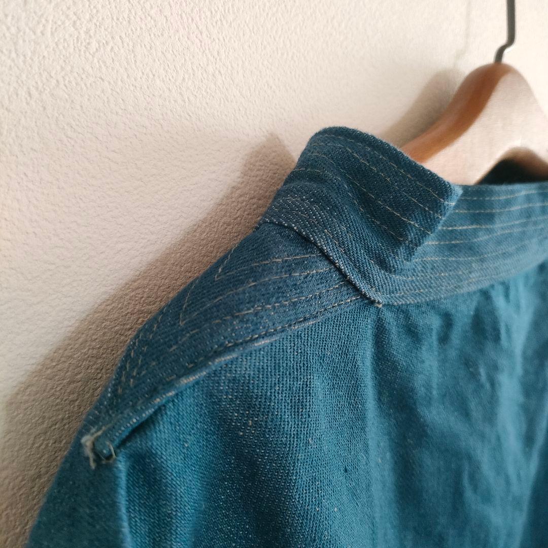 ジャケット・アウター BROWN TABBY WORKS denim fisherman smock
