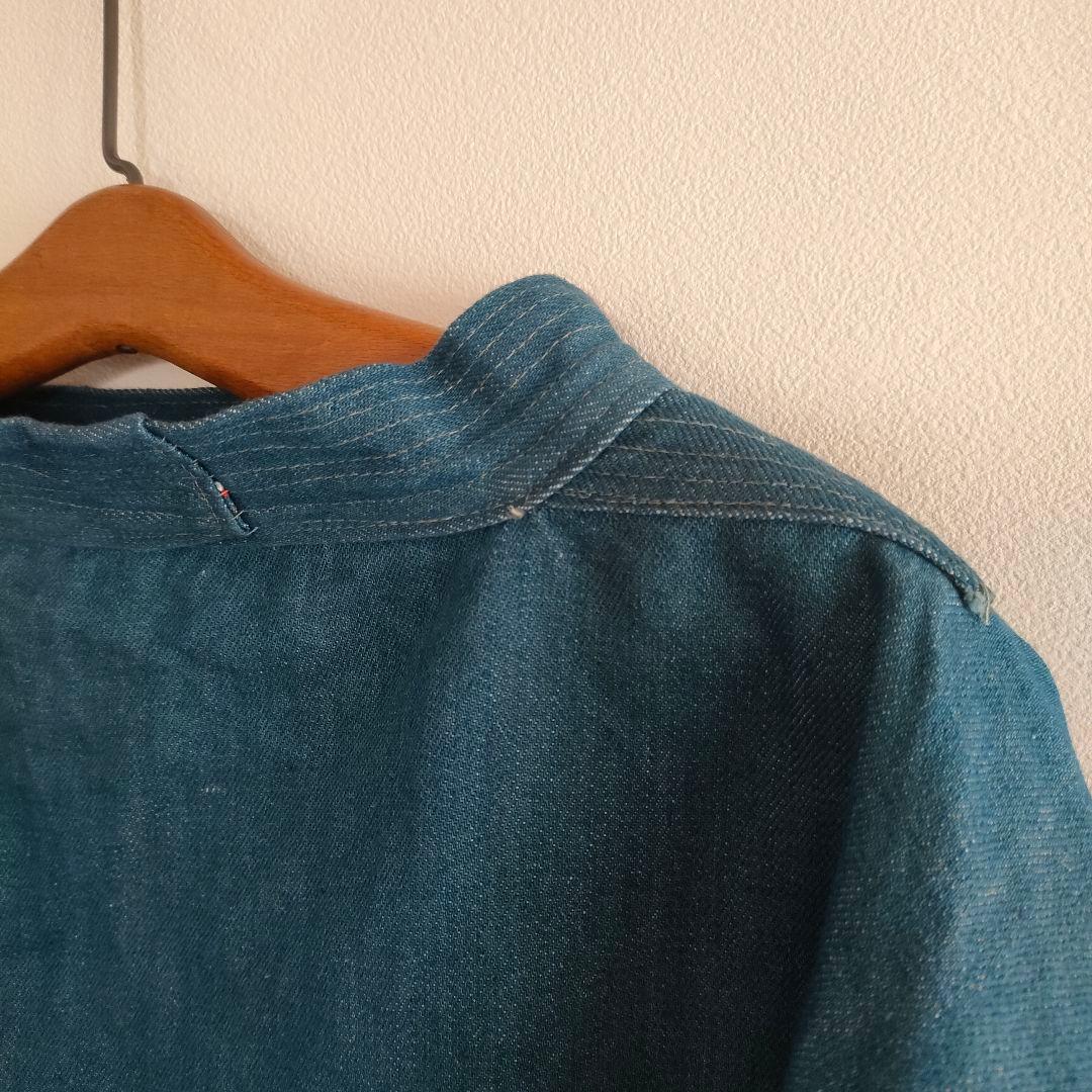 ジャケット・アウター BROWN TABBY WORKS denim fisherman smock