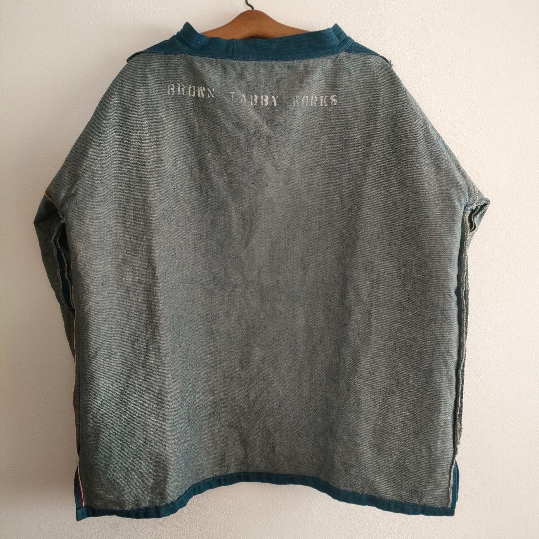 ジャケット・アウター BROWN TABBY WORKS denim fisherman smock