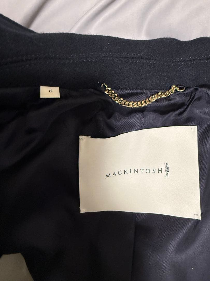 マッキントッシュ ハンビー IENA別注 ネイビー サイズ6