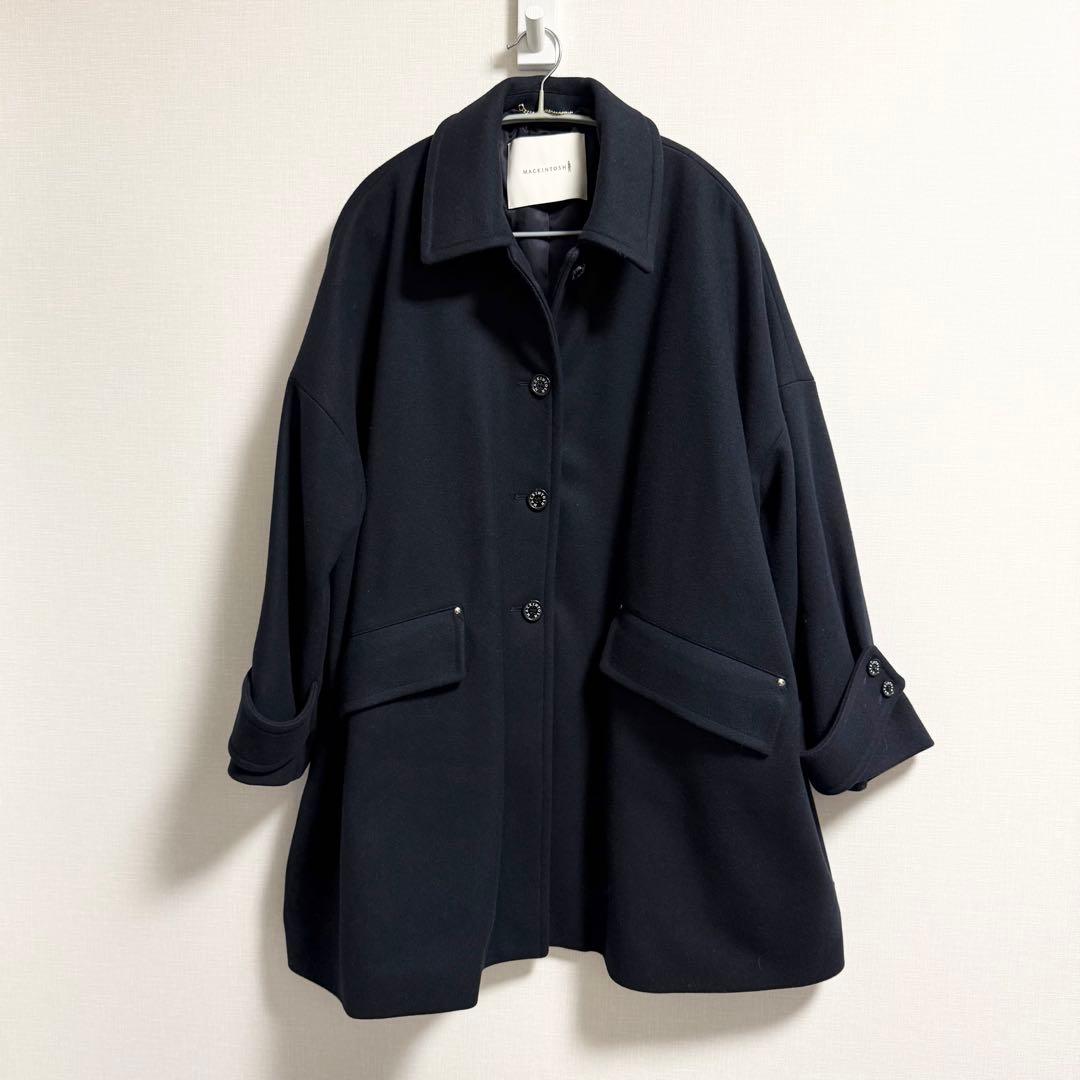 マッキントッシュ ハンビー IENA別注 ネイビー サイズ6