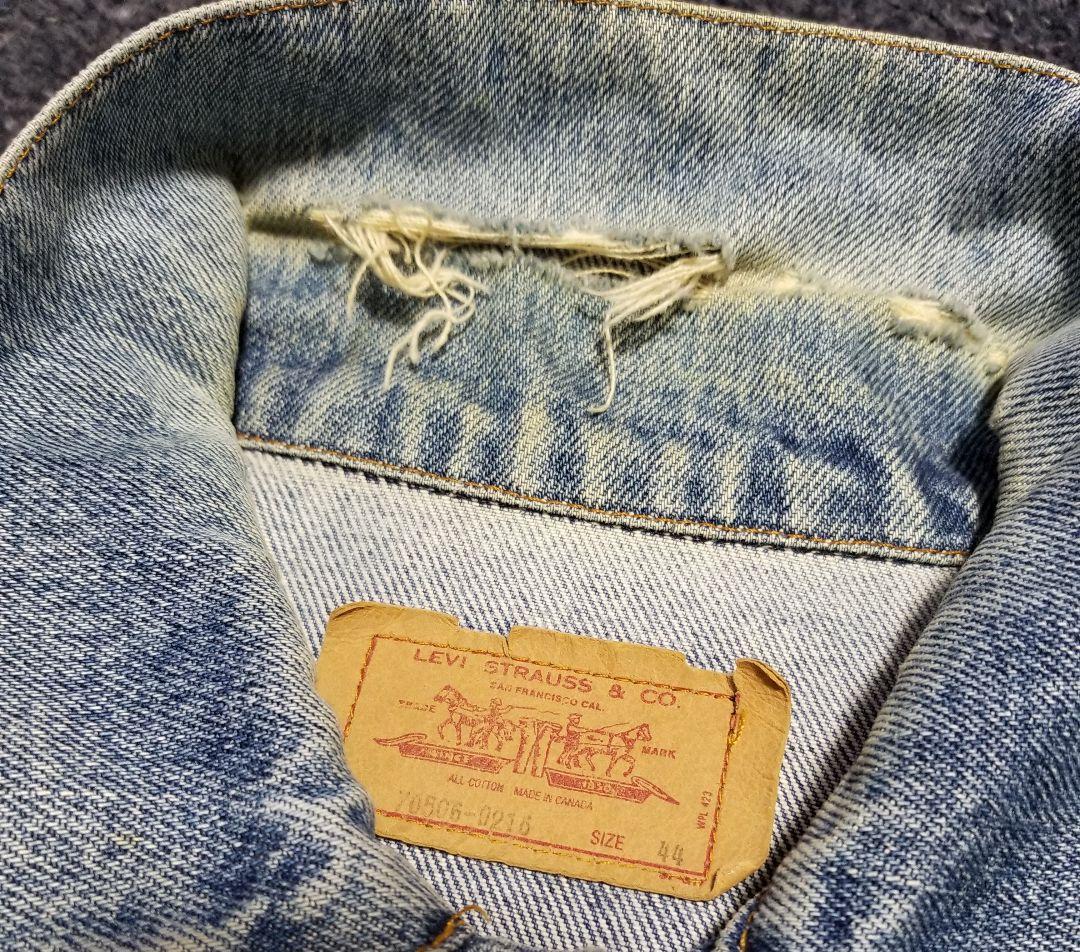LEVI'S　デニムジャケット　70506-0216　サイズ44　古着