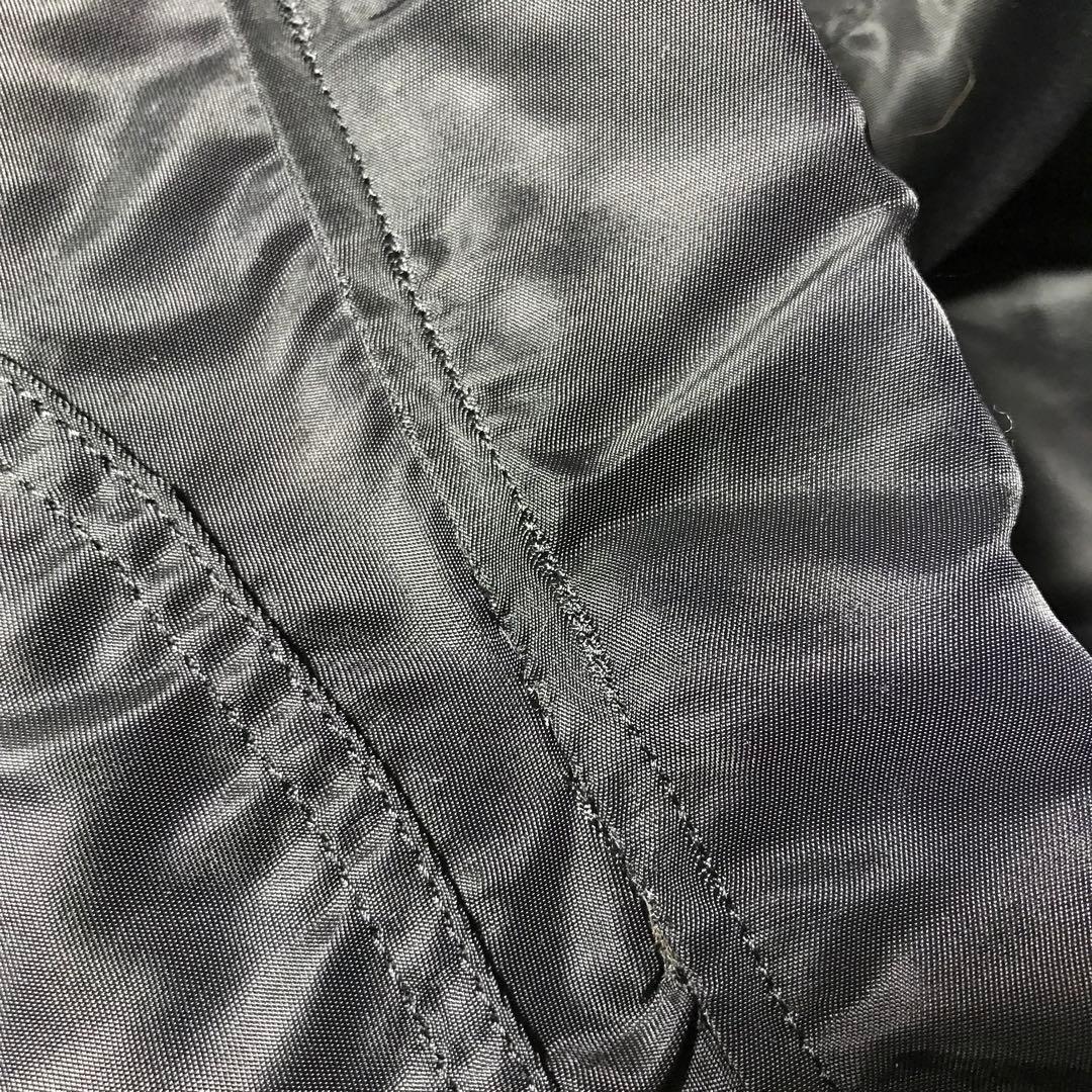 COOTIE N-3B L ブラック ラクーンファー