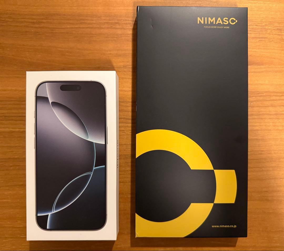 【極美品】iPhone 16 Pro 128GB ホワイトチタニウムSIMフリー