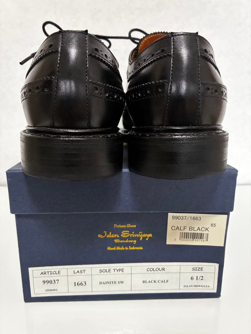 ジャランスリワヤ 99037(6 1/2) 試し履き1回使用