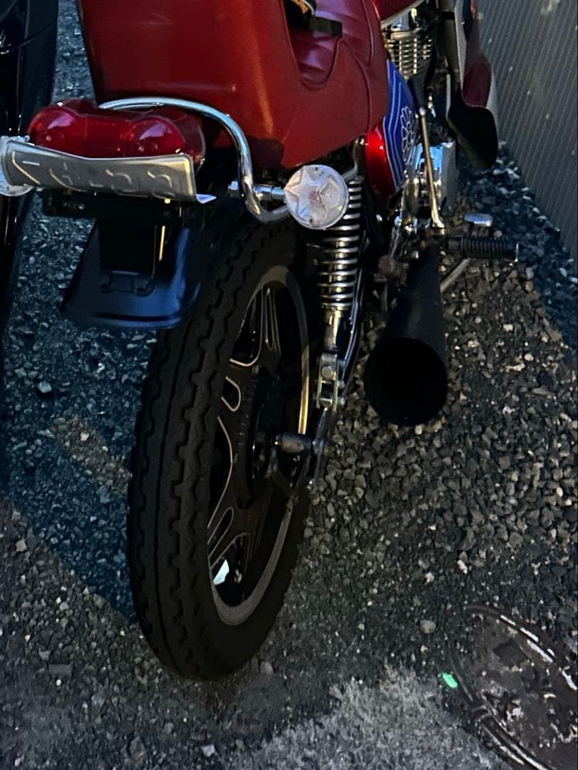 cb250t cb400t バブ　ホーク2 小鉄菅マフラー