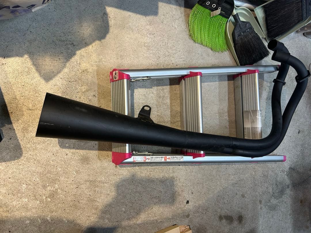 cb250t cb400t バブ　ホーク2 小鉄菅マフラー