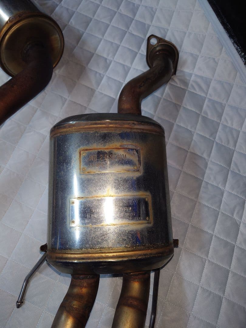 無限 マフラー CR-Z リアピース ホンダ