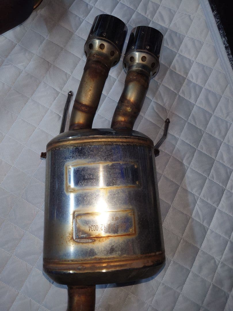 無限 マフラー CR-Z リアピース ホンダ