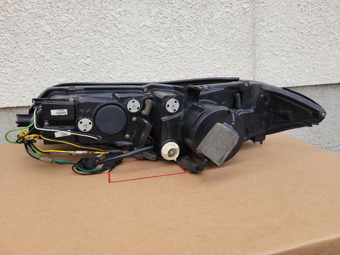 78WORKS　ファイバーLED ヘッドライトV4ブラック