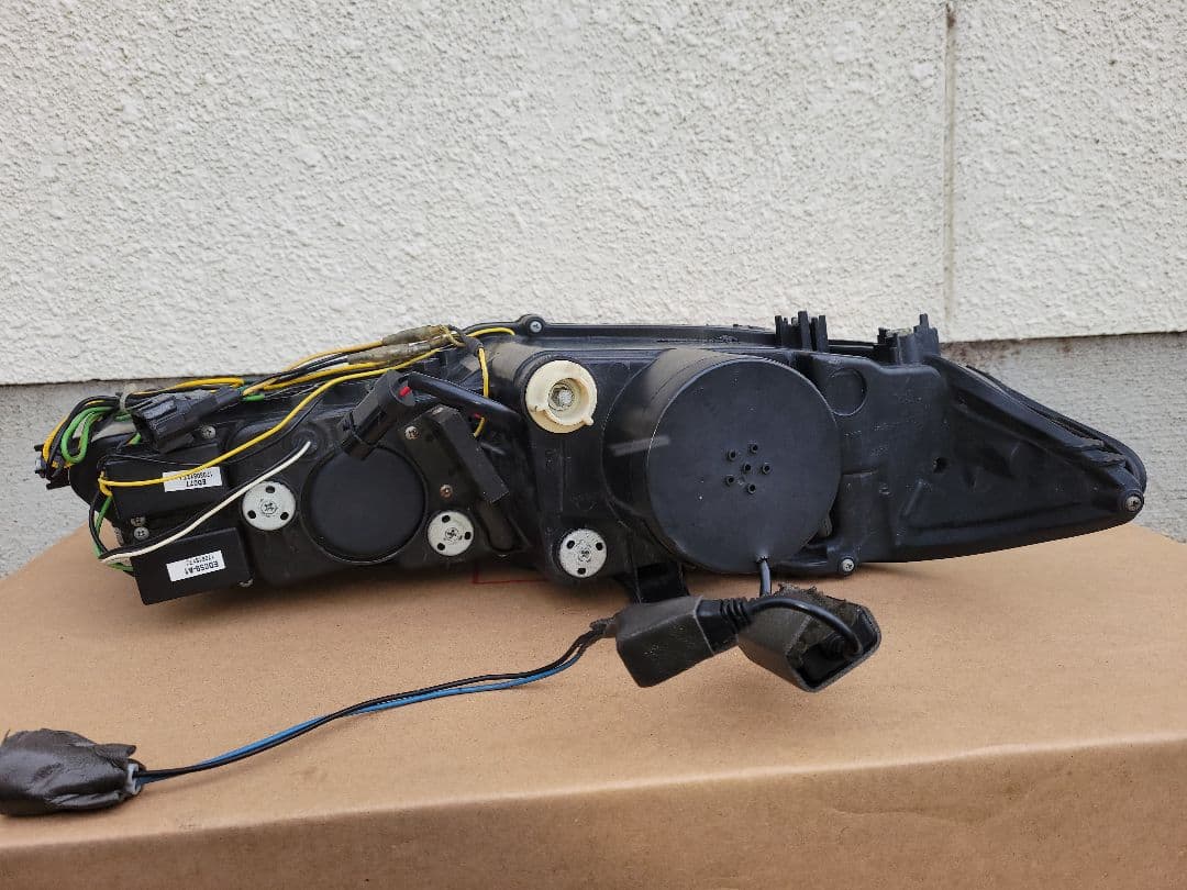 78WORKS　ファイバーLED ヘッドライトV4ブラック