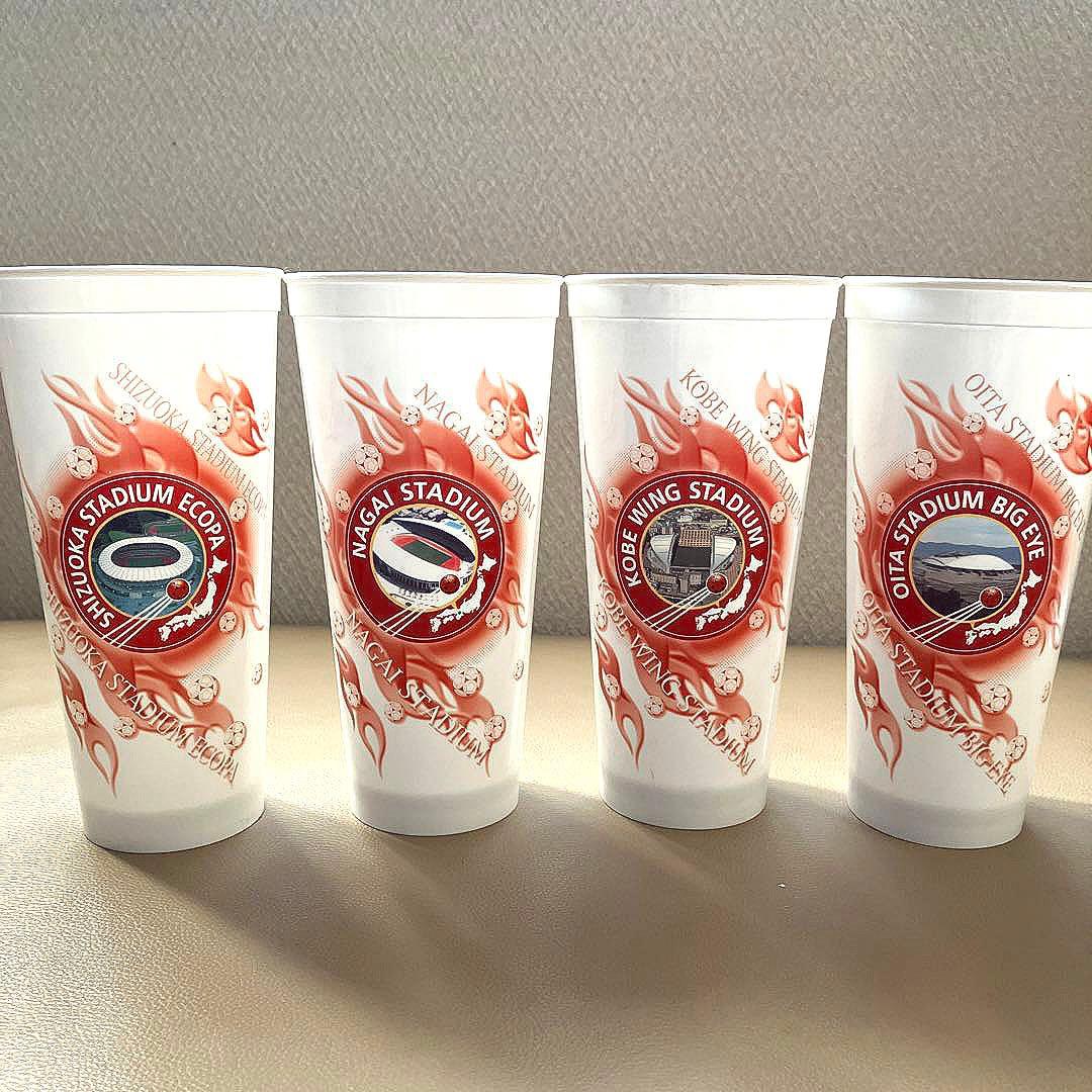 【未使用】2002 FIFAワールドカップ競技会場カップコンプリート10個セット