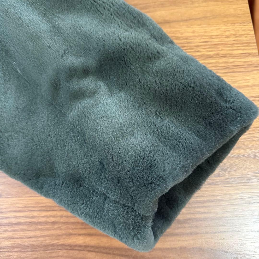 ANNE  アンクライン 毛皮コート ファー