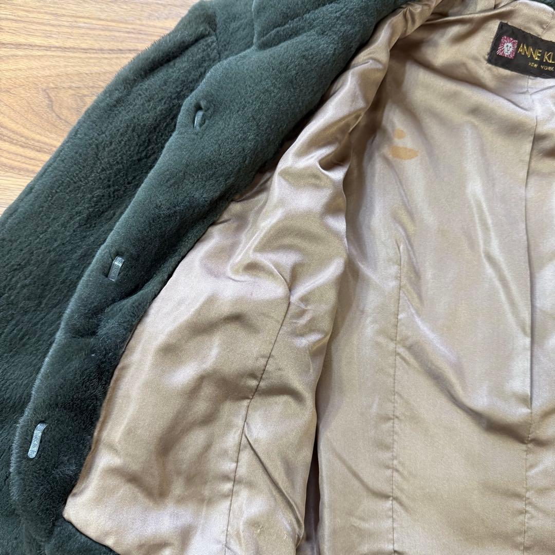 ANNE  アンクライン 毛皮コート ファー
