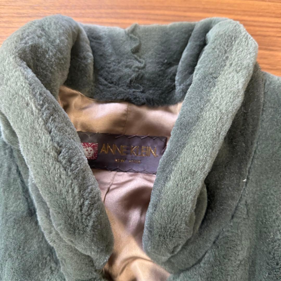 ANNE  アンクライン 毛皮コート ファー