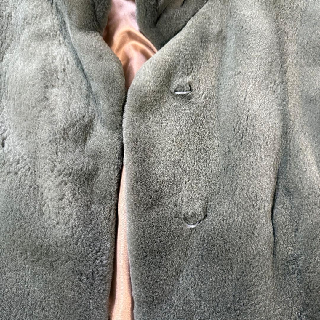 ANNE  アンクライン 毛皮コート ファー