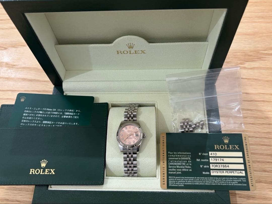 あーち　ロレックス デイトジャスト 179174G SSxWG 自動巻