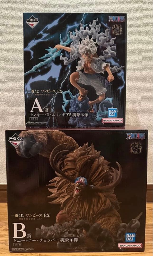 一番くじ　ワンピース　EX悪魔を宿す者達　A賞　B賞